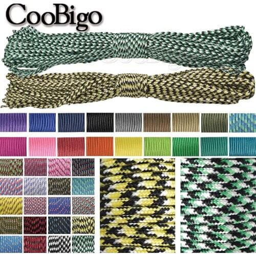 3mm 30 M 100 M Paracord Lanyard Parachute Cord for DIY Bracelet Climbing Hiking Rope Camping Clothesline Accessories