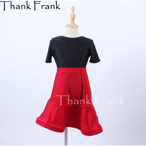 New Women Latin Dance dress Girls Salsa Tango Rumba Dresses Adult 2-Piece Ballroom Dancing Costumes With Leotard And Skirt C712