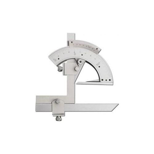 30 to 320 degree Precision Angle Measuring Finder Universal Bevel Protractor Tool Ruler Tool for inner and outer parts
