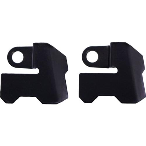 1 Pair ABS Plastic Motorcycle Protective Cover Replacement for YAMAHA TRACER 900 2015-2019 Motorbike Front Rear Wheel Hub Black