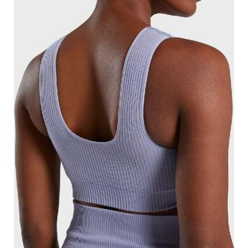 Women Energy Seamless Power Down Sports Bra Push Up Yoga Bra Padded Women Gym Brassiere Running Fitness Top Workout Sportswear