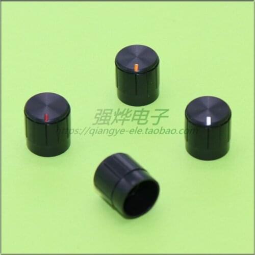 10 pieces 14.5*15MM plastic knob potentiometer knob speed control knob flower shaft inner hole 6MM