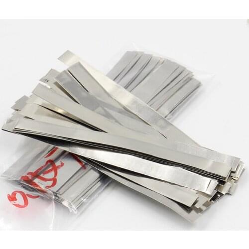 Thickness 0.1mm 0.12mm 0.15mm 0.2 Quality low resistance 99.96% pure nickel Strip Sheets for 18650 battery spot welding machine