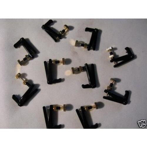 200pcs Brand new Good violin black fine tuners 4/4#6668