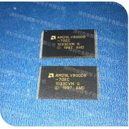5pieces AM29LV800DB-70EC TSOP 8MB flash AMD