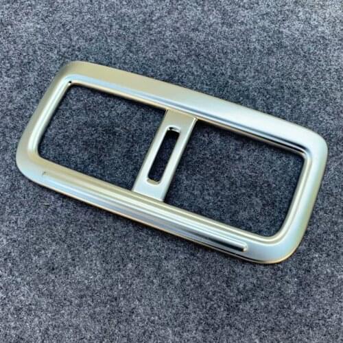 Auto inerior accessories,rear air vent intake trim sticker for Mazda 3 2020, car styling stainless steel