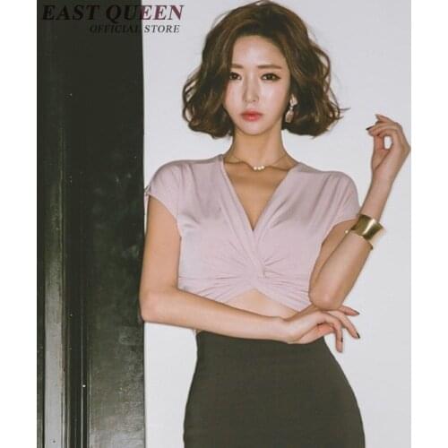 EASTQUEEN Women's Cropped T-shirts