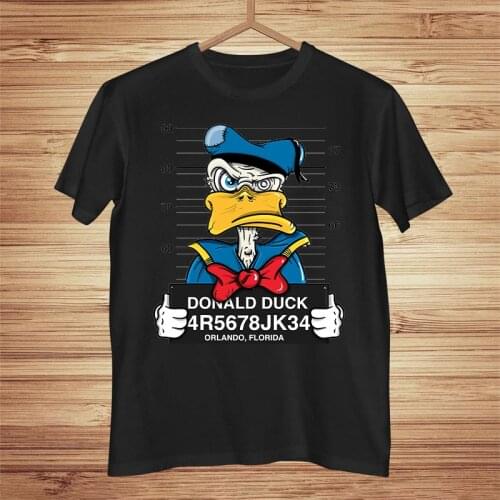 Pig Dog Duck Mouse T Shirt For Men Summer Cotton Short Sleeve Funny Tee Fashion Cartoon Anime Print Homme T Shirt Unisex Clothes