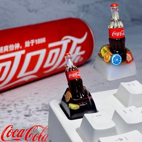 Resin keycap for Mx Switch mechanical keyboard dedicated three-dimensional decoration transparent handmade SA profile keycap