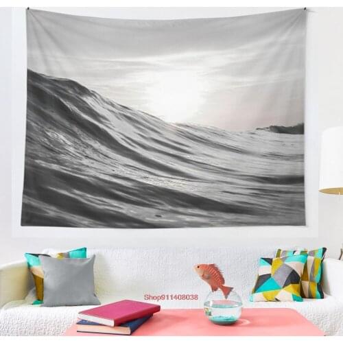 Motion of Water tapestry Wall Tapestry Wall Decor Bedspread Coverlet Curtain Towel Sheet Throw Personalized Comfort Tapestries