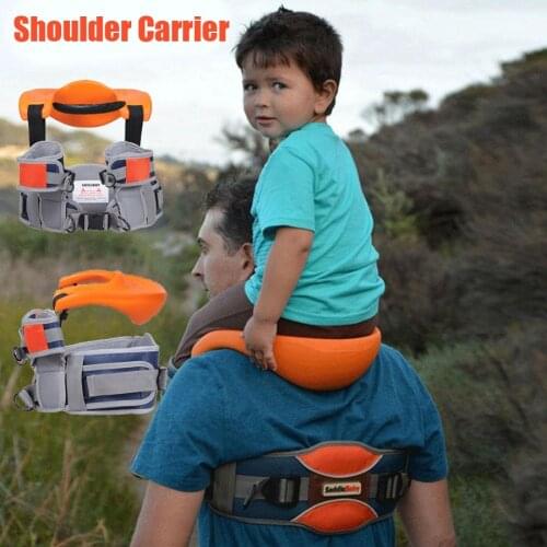 Nylon Child Strap Rider Hands-Free Shoulder Carrier Seat Travel-Shoulder Carrier Baby Safest Kangaroo Wrap Sling Suspenders