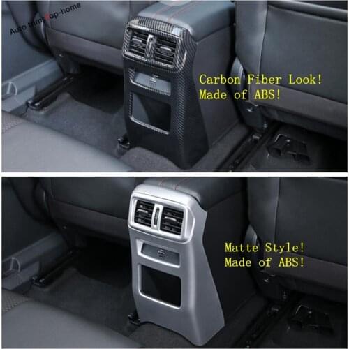 Yimaautotrims For Nissan Qashqai J11 2018 - 2020 Armrest Box Anti Kick Panel Air Conditioning Outlet Vent Cover Trim Interior