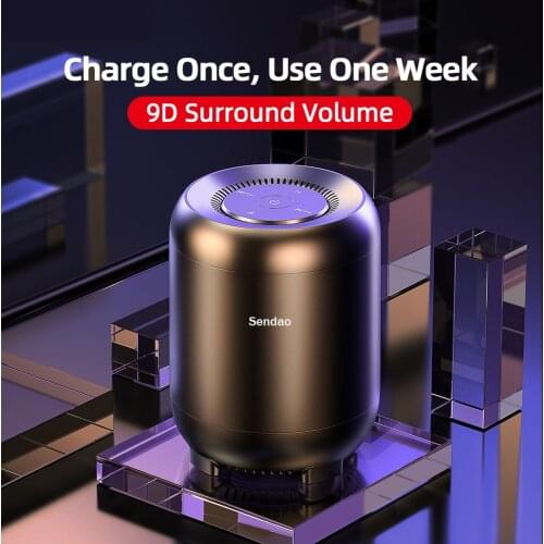 Mini Bluetooth Speaker Portable True Wireless Powerful Bass Smart Speaker 18H Play-time Clear Stereo Sound Home Theater Sendao