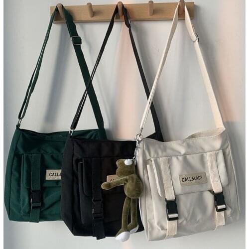 Simple Canvas Bag Waterproof Shopping Bag Tutorial Bag Fashion And Lovely For Young People Shoulder Bag Student Bag