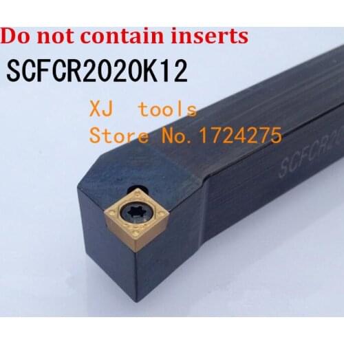 SCFCR2020K12 /SCFCL2020K12 Metal Lathe Cutting Tools Lathe Machine CNC Turning Tools External Turning Tool Holder S-Type SCFCR/L