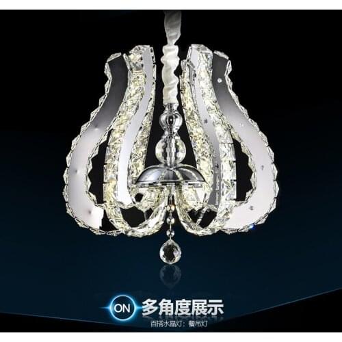 LED 90W K9 Crystal Chandelier Lihting Transparent K9 Crystal 110-240v