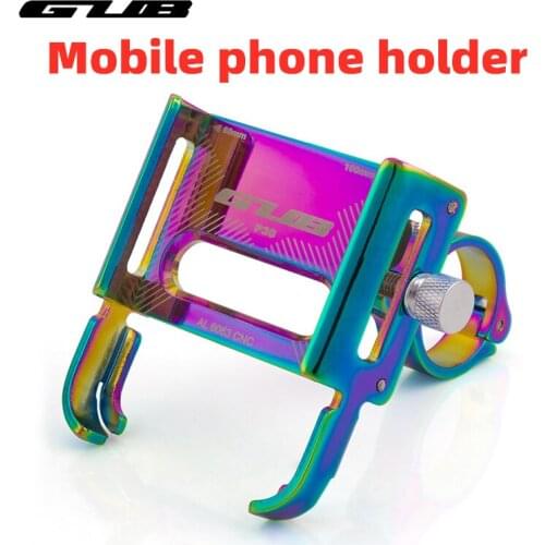 GUB P10 P20 Aluminum Bike Phone Holder For 3.5" to 7.5" Phone Bicycle Stand Scooter Motorcycle Mount Support Handlebar Clips P30