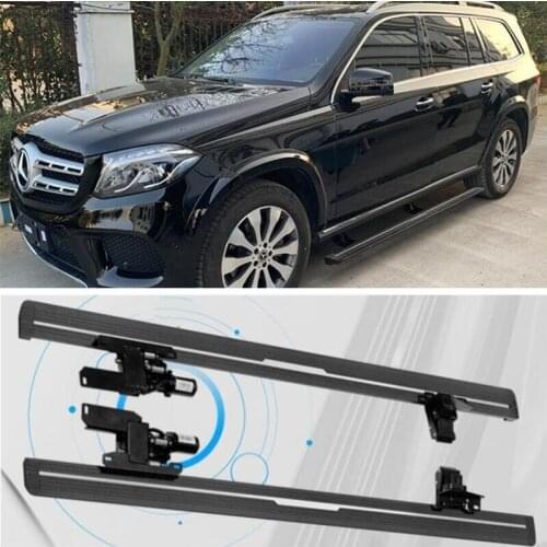 High Quality Electric Automatic Running Boards Side Step For Benz GL GLS X166 GLS320 GLS350 GLS400 GLS450 GLS500 2013-2019