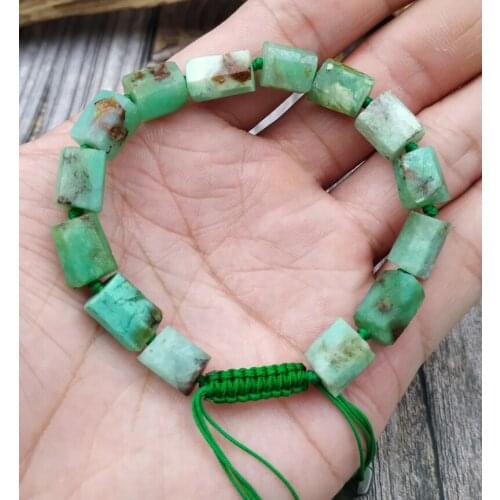 YA4026 Australia Jades Stone Bracelet Spacer Clasp Adjustable