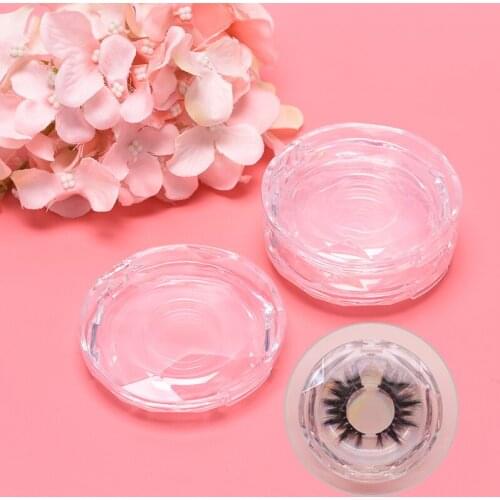 1Pcs Empty False Eyelashes Transparent Box Lashes Suitcase Lashes Holder Case
