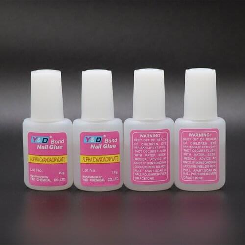 10G Nagellijm 100% Fake Tips Acryl Pegamento Para Unas Nail Accessoires Tool Voor Valse Nagel Strass Lijm Colle een Faux Ongle