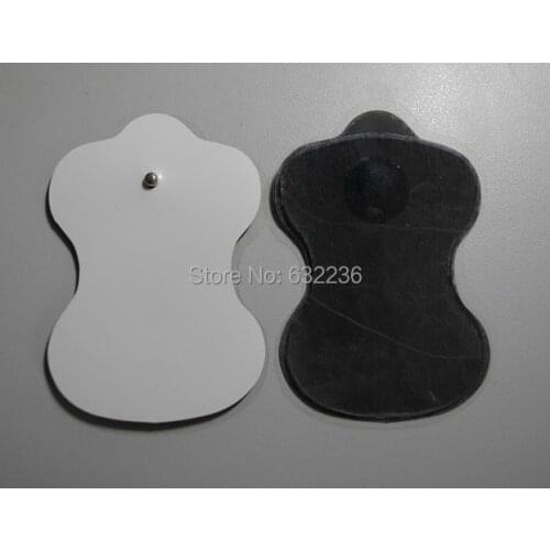 20pcs/lot good quality white Electrode Pads for Tens Acupuncture,Slimming massager , Digital Therapy Machine Massager