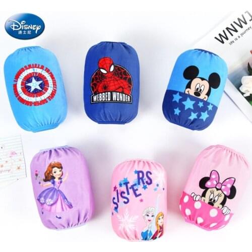 Disney cartoon childrens oversleeve Mickey Mouse Marvel spider man Sophie Minnie American captain oversleeve Waterproof