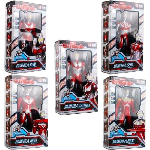 30cm Ultraman vinyl doll fine model boxed collection version retro feelings action figure childrens toy gift