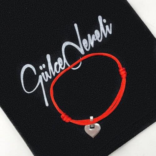 GULCE DERELI, HEART BRACELET, BRACELETS, CHARM BRACELETS, GIFT BOX, GOLD/SILVER PLATED