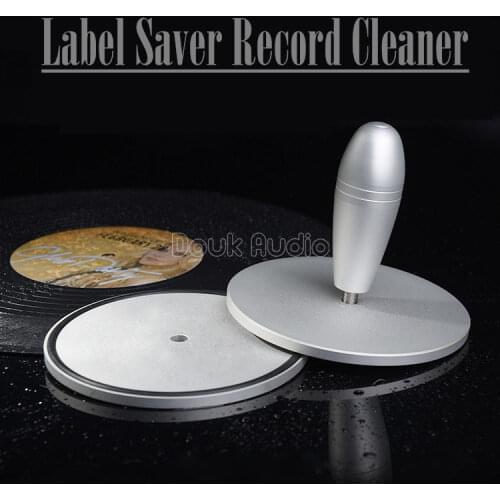 Hi-end HiFi LP Vinyl Record Label Protector Record Cleaner Label Waterproof Clip Cover Saver Phonograph Player Accessories
