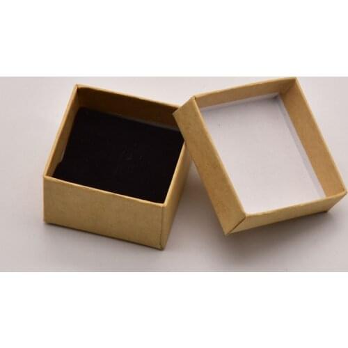 20Pcs/Lot Earring Ring Storage Box Pendant Earrings Storage Box Jewelry Box Jewelry Display Box Wholesale Kraft Paper Box JA0447