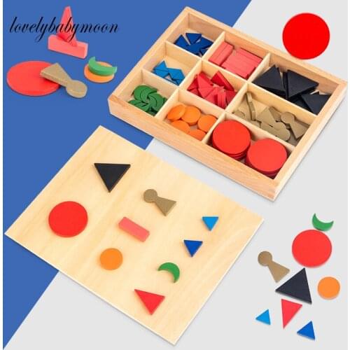 Montessori Language Toy Wood Solid Grammar Symbols Language Exercises Toys Basic Wooden Grammar Symbols With Box Preschool Train