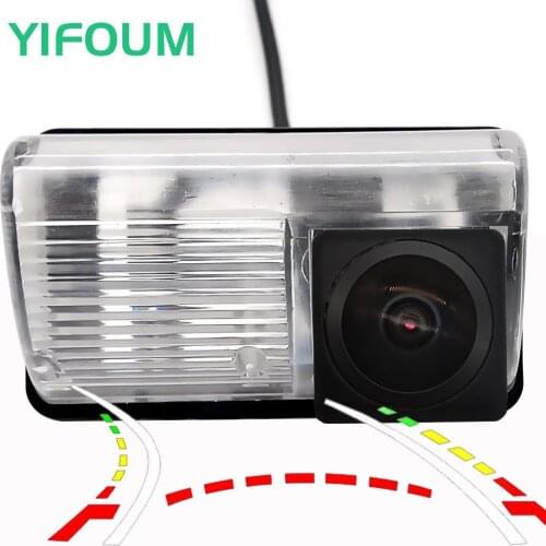 AHD Fisheye Starlight Dynamic Trajectory Car Rear View Camera For Toyota Corolla Sedan Pronard Probox Succeed Avensis Vios