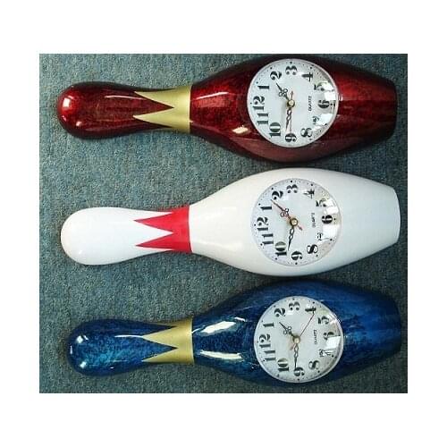 New design colorful bowing pin wall clock