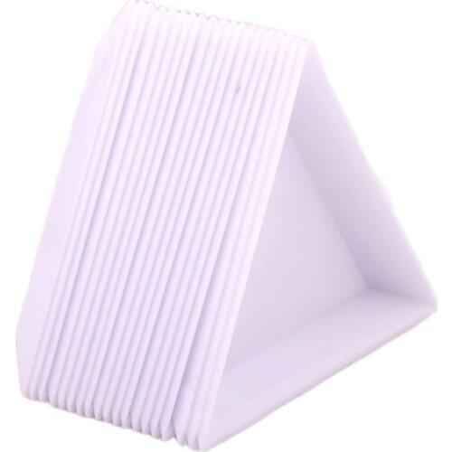 10pcs PP Plate Tray Packaging Storage Plastic Containers For Beads Jewelry Display Organizer Holder Earring Jewelry Making Box