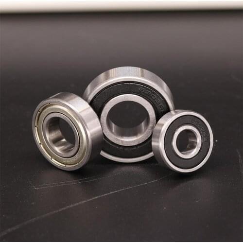 2PCS 6201 6201ZZ 6201RS 6201-2RS Deep Groove Ball Bearing 12X32X10mm Ball Bearing