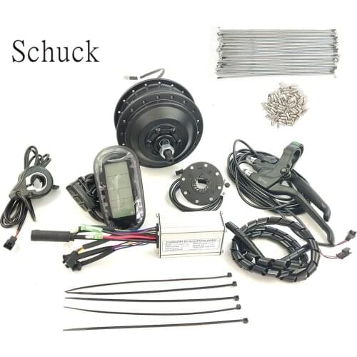 Schuck front without wheel electric bicycle conversion kit 36V250W motor controller with KTLCD6 display ebike kit