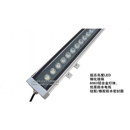 Super Bright Outdoor Project LED 18X1W 1M IP65 Outdoor Flood Wall Washer Light Lamp CE RoHS Waterproof Yard Garden