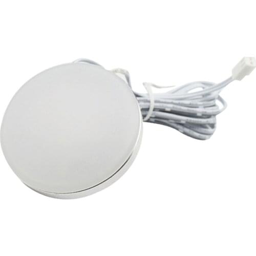 LED RV Boat Yacht Ceiling Light 250 Lumen Super Slim LED Panel Light DC 12V 2.36" 2.5W Aluminum Downlight - Warm White 3000K