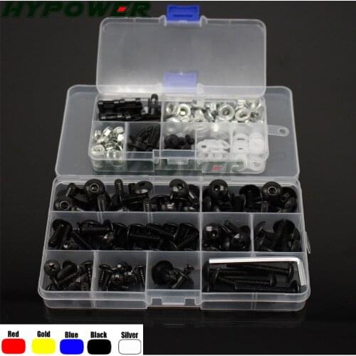 Universal Fairing Bolts Kit Motorcycle Acessories Screws MOTO for FOR Honda CBF1000 CB1300 CBR600F CBR 250 600 900 1000RR F4 F4I