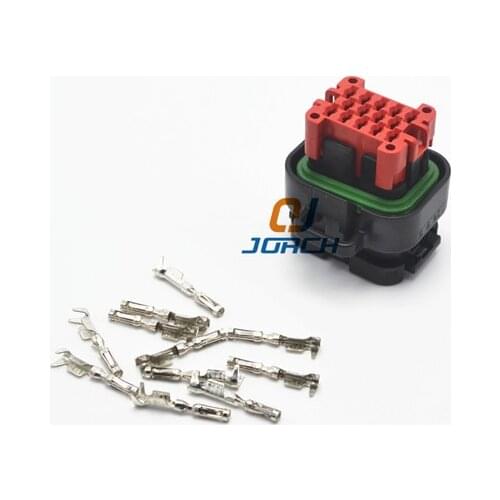 5 sets 14 pin Tyco AMP Waterproof Female Sealed Automotive Wire Car Connector 776273-1 with Crimp terminals 770520-1