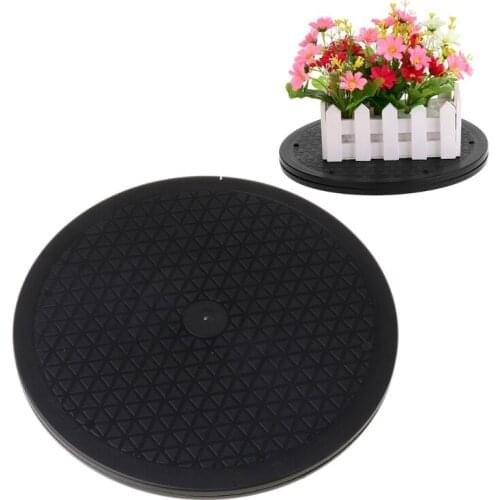 16"/12" Bonsai Turntable Rotating Plate Wheel Revolving Home Kitchen Display Stand Ceramic Clay Sculpture Tool