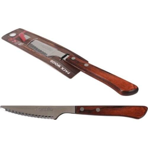 Serrated Knife Quttin Packwood Wood (11 cm)
