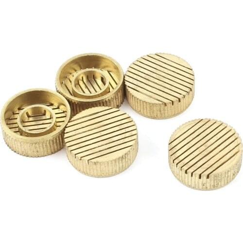 5Pcs Brass Parallel Slotted Core Box Air Release Vents 3/4/5/6/8/10/14/16/18/20/22/25/30mm
