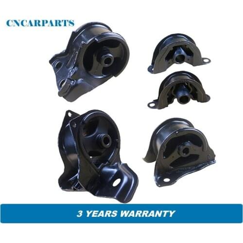 5PCS Engine Trans Mount Fit For 93-97 Honda Civic Del Sol 1.5L 1.6L for Manual