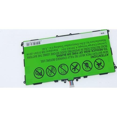 Cameron Sino AA1DA04WS/7-B Battery for Samsung SM-P600 SM-P601 Galaxy Note 10.1 SM-T520 SM-T525 Galaxy TabPRO 10.1 6600mAh