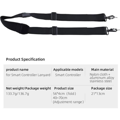 For Mavic 2 Mavic Air 2 DJI Air 2S Smart Controller Two-Color Lanyard Accessory