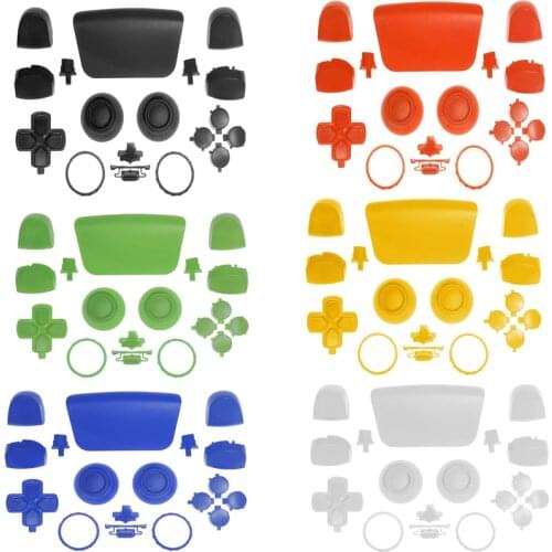 For PS5 Playstation 5 Controller Repair Parts D-pad Touchpad Share Options Joystick R1 L1 Trigger ABXY Bullet Buttons 2 Sets