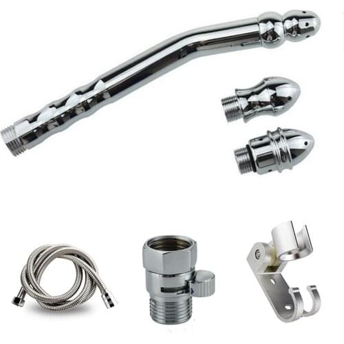 1set Ducha Higienica Handheld Shower Bidet Toilet Spray Bidet Shattaf Sprayer Hygiene Toilet Spray Bottom Cleaner Spray Shower