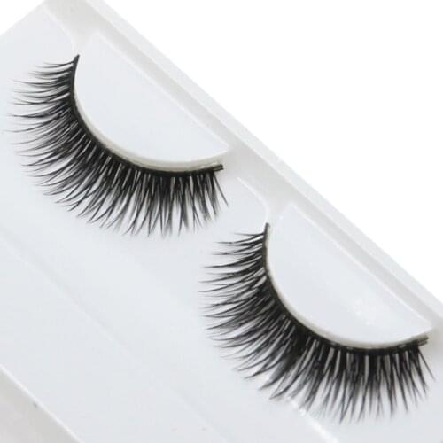 New fashion 1 pair thick false eyelashes naturally slender fashion of beauty Eyelash